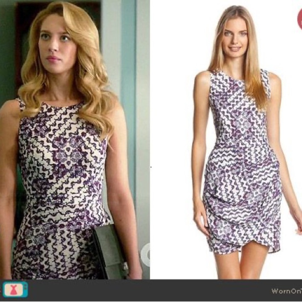 Rebecca Minkoff Colman Silk Sheath Dress Size 4